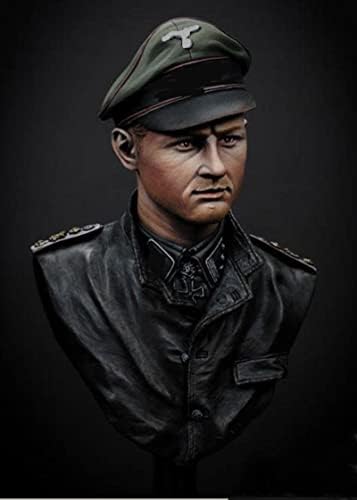 Goodmoel 1/9 Drugog svjetskog rata njemački oficir Resin model figure grudi / Nesastavljen i neobojen komplet za livenje vojnika /