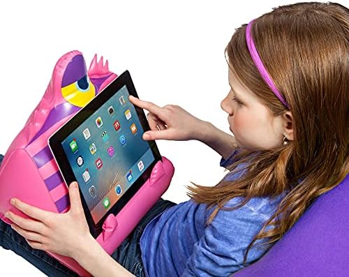 BookMonster iPad, tablet i držač za postolje na naduvavanje za djecu djece, čitanje u krevetu kod kućnog putovanja, meki jastuk jastuk,