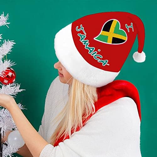 Volim Jamajka Božić šešir Santa kape Božić Tree dekoracije Holiday Decor pokloni za odrasle žene Family Men
