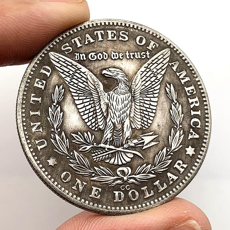 1881. lutajući novčići gusarski antikni bakreni bakreni srebrni medaljini kovanica Craft bakreni srebrni novčići kovanice