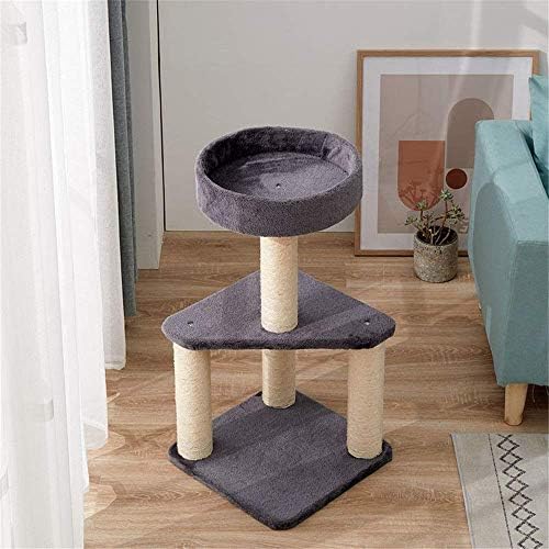 Tonpop Mačke Tree Mačka Mala Mačka Nest Cat Tree Integrirani jednostavni instalacija Mačja stalak Mačja polica Četiri Seasons Sisal