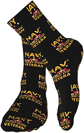 Pustinjska olujna veterana čarape muškarci i žene čarape casual čarape Unisex čarape Sportske čarape Novelty Crew Tube