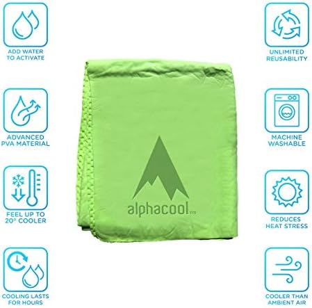 AphacOol PVA Hladni ručnik za muškarce i žene - Soft Apsorbent Instant Reljef Cool Ručnici za vruće na otvorenom Sportski trening