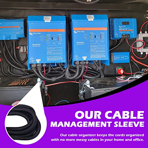 SWPEet 38pcs 1/2 inčni pete Pet za pletenje kablovske kablovske kablovske kablove i žičane kabelske kabel sa automobilskim kablnim