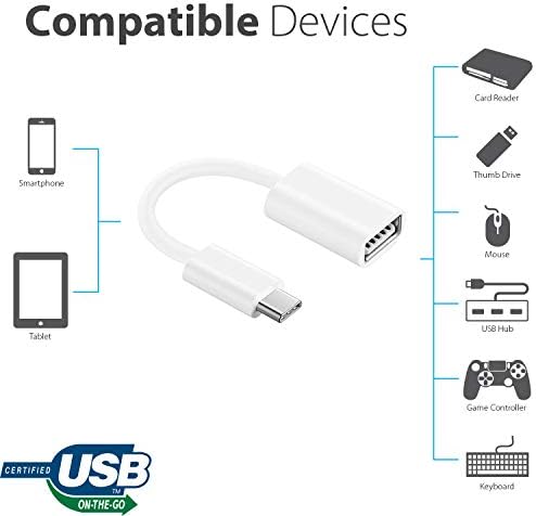 OTG USB-C 3.0 adapter kompatibilan sa vašim Realme 9 5g brzinom za brzu, provjerenu funkcije višestruke upotrebe kao što su tastatura,