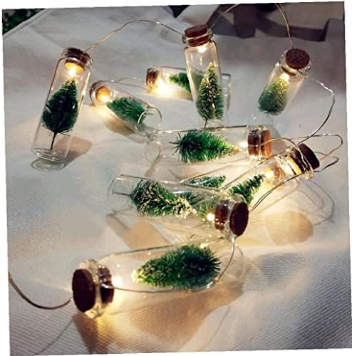 Zonster 1m baterija božićno drvo Mason Jar Fairy Lights staklena flaša Garland Božićno vjenčanje Fairy Light dekoracija novo
