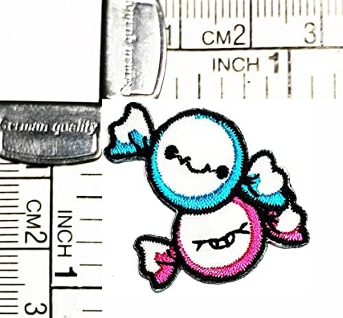 Kleenplus Mini slatkiši slatkiši Happy Face crtani filmovi vezeni gvožđe na šiju na značku za farmerke jakne šeširi ruksaci košulje