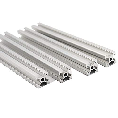 4pcs 2020 300mm 11.81 inčni evropski Standard Linear Rail eloksirani aluminijumski profil Ekstruzija 3D Printer dijelovi za DIY 3D