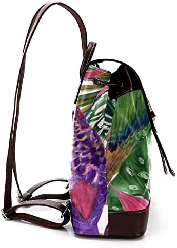 VBFOFBV PUTOVANJE PUTOVANJA za žene, planinarski ruksak na otvorenom sportove ruksack casual paypack, tropsko džungle Parrot cvijet
