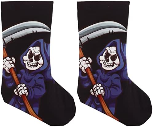 ABOOFAN 2 paket držač torba Božić čarapa torba dekorativne čarape Halloween čarapa privjesak čarapa čarapa oblikovan