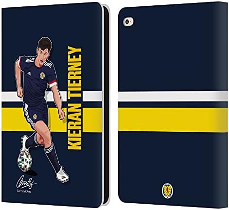 Dizajni za glavu Službeno licencirano Škotska Nacionalna fudbalska reprezentacija Kieran Tierney Players Covet Book Novčani poklopac