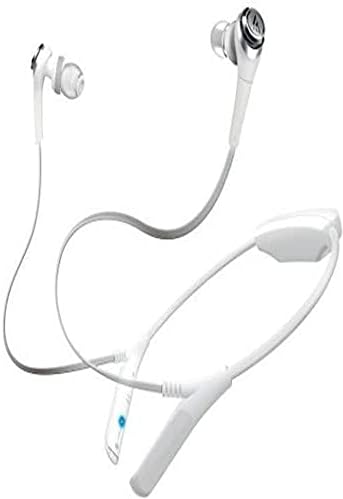 Audio-Technica At-CKS550BTWh čvrste bas Bluetooth bežične slušalice u ušima sa MIC & Control, Bijela