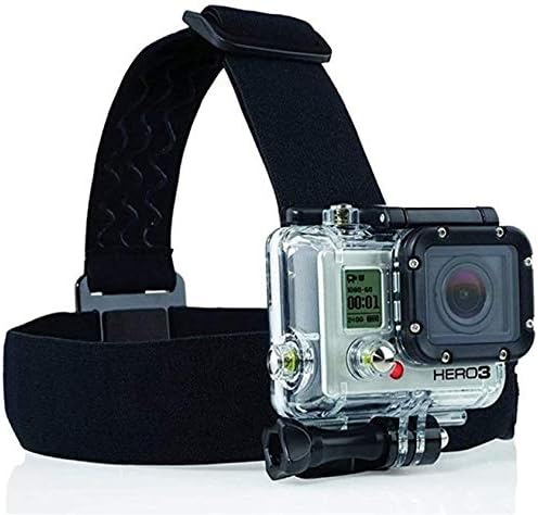 Navitech 8 u 1 akcijski dodatak za fotoaparat Kombo komplet sa sivom futrolom - kompatibilan sa Akaso V50 Pro akcijskom kamerom