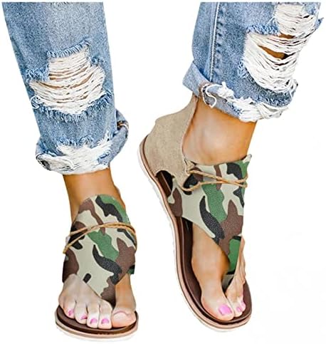 Masbird Ljetne sandale za žene Suncokrete Ležerne prilike Ležerne prilike Sandal Ljeto Udobno plažu Otvori cipele za nožne prste prozračne