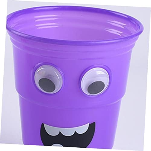 DiDiseaon 2pcs Purple Cup narančasta Halloween rekviziti za jednoween za jednokratnu vješticu od narančastih čaša plastična čaša za