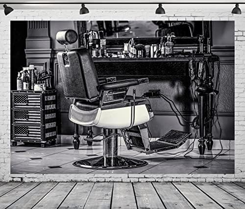 BELECO 20x10ft tkanina Vintage Brijačnica berberska stolica pozadina za fotografiju Frizerski Salon Frizerski Salon Frizerski Salon