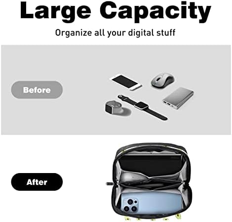 Elektronski Organizator, mala torba za nošenje putnog kabla, kompaktna torba za elektronsku opremu, kablove, punjač, USB, čvrste diskove