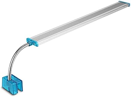 Prettyard fleksibilna lampa za akvarijumske stezaljke, zidna kopča za akvarijum na LED svetlosnoj traci sa ljuskom od legure aluminijuma