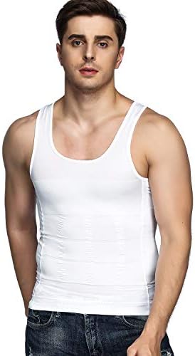 Odoland Muška Body Shaper Slimming Shirt trbuščić Vest Thermal Compression Base Layer Tank Tank Top Shapewear