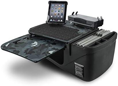 AutoExec AUE18576 GripMaster Car Desk Urbana kamuflaža sa pretvaračem snage, nosačem za Tablet i postoljem za štampač