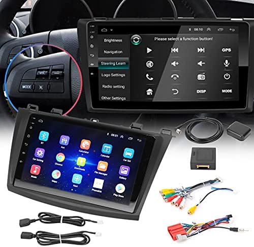 Qiilu dupli din auto Stereo, 9in auto navigacija Stereo multimedijalni plejer GPS Radio ekran osetljiv na dodir za zamenu Androida