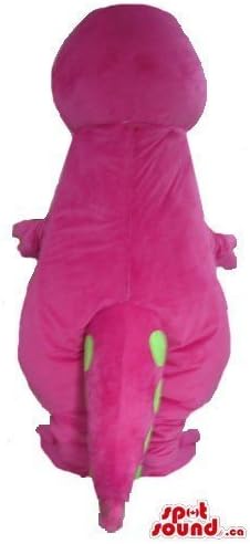 Spotoun Barney Dinosaur crtani lik Masc Masc Američki kostim Fancy haljina