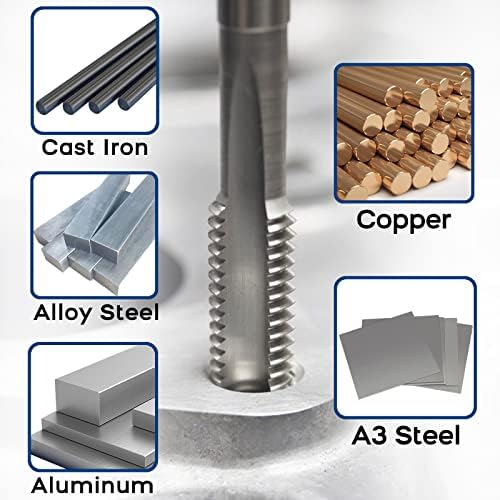 Burkit 3/4 -32 UN Thread Dodirnite desnu ruku, HSS 3/4 x 32 UN ravna akuntirana mašina Dodirnite