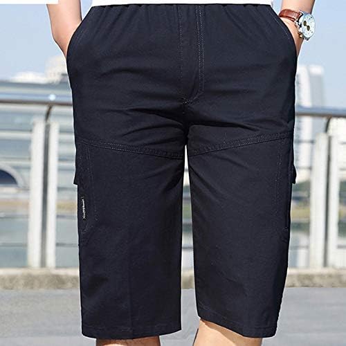 Ymosrh Muške kratke hlače Ljetna casual fitness bodybuilding Solid u džepu Sportske kratke hlače muškarci