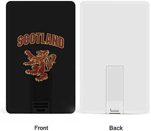 Škotski Rampant Lion USB Memory Stick Business Flash-Drive Card kartica kreditne kartice
