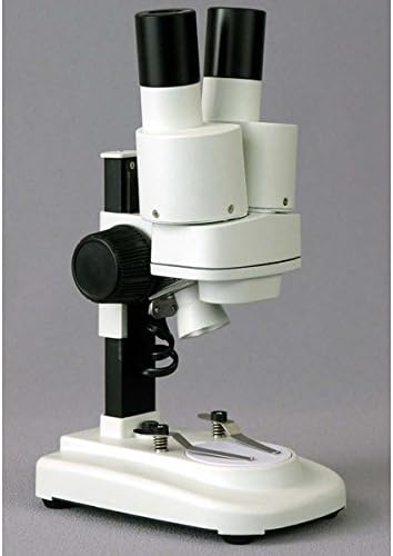 AMSCOPE-KIDS SE100ZZ-LED prijenosni dvogled Stereo mikroskop, okulari WF10X i WF25x, uvećanje 20X i 50X, 2x cilj, LED izvor svjetlosti,