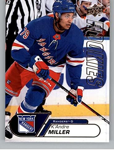2020-21 Gornja paluba NHL Star Rookies Box Set 15 K'andre Miller New York Rangers Hokejska kartica NM-MT
