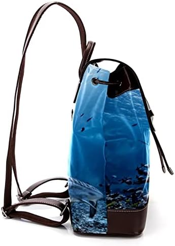 VBFOFBV lagani casual backpack laptop za muškarce i žene, morski pas morskog ribe