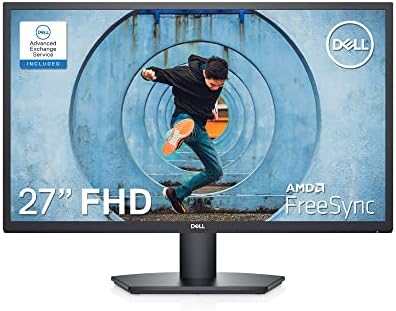 Dell 27-inčni Monitor FHD 16: 9 omjer sa Comfortview-om , brzina osvježavanja od 75Hz, 16,7 miliona boja, ekran protiv odsjaja sa