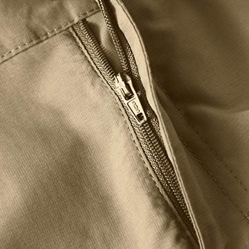 Dječja Dječačka omladina planinarenje Ležerne kratke hlače za brzo sušenje, lagani teretni Tatični džepovi s patentnim zatvaračem