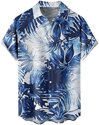 Plus veličine košulje za muškarce sa džepom smiješni kravata grafički grafički tee 2023 opušteni elastični letnji ljetni vrhovi