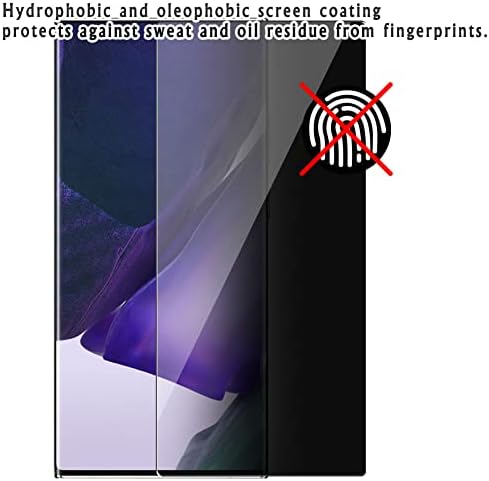 Vaxson Zaštita ekrana za privatnost, kompatibilna sa Lenovo IdeaCentre AIO 3 22 Anti Spy film Protectors naljepnica [ ne kaljeno staklo ]