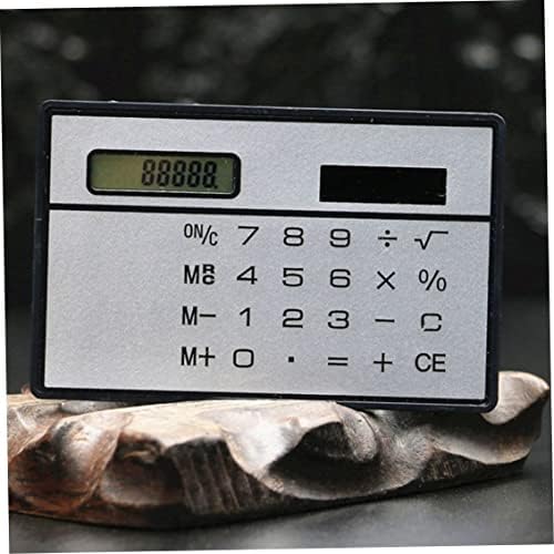Ultra tanki solarni kalkulator snage Prijenosni mini tanak kalkulator džepa solarne snage za školski dom i ured 1 kom