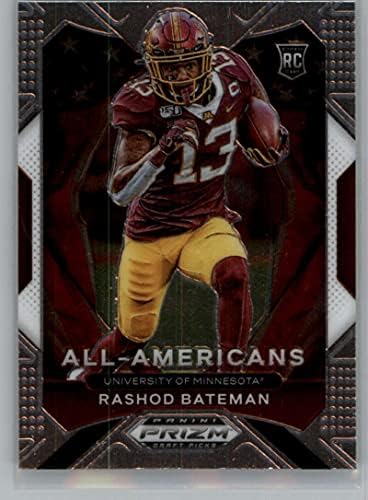 2021 PANINI PRIZM Nacrt tipovi 196 Rashod Batelman All American Minnesota Golden GOFHERS RC Rookie Football Trading Card