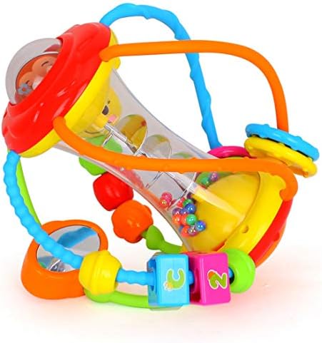 HOLA igračke za bebe 6 do 12 mjeseci igračke za bebe 0-6 mjeseci, Baby Rattles aktivnost lopte za dojenčad igračke, Shaker Grab Spin