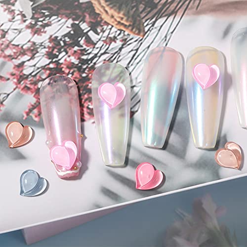 SUKPSY 100 kom 3D Mix boja Nail Art dekoracije Aurora Glitter Resin Nail Rhinestone Nail Charm za dizajn noktiju
