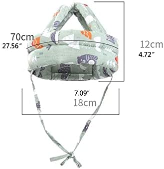 Dfghj zaštita Podesiva kapa za bebe za malu djecu zaštitni šešir protiv sudara sigurnosna kaciga meka udobna sigurnost glave 719