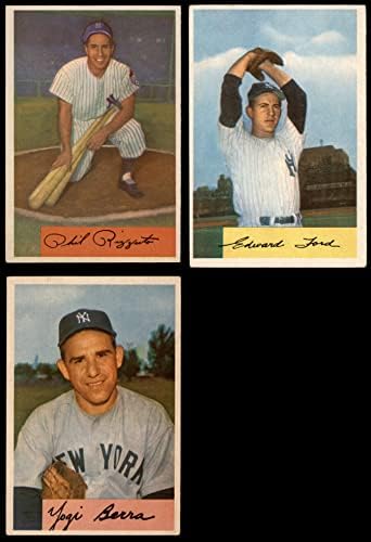 1954. Bowman New York Yankees Team je postavio New York Yankees VG / Ex Yankees