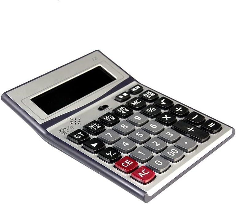 Jfgjl 12 cifara velikog ekrana kalkulator za razgovor Real Human izgovor Kalkulator matela bez baterije