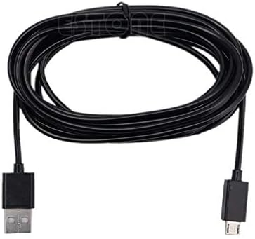 Sardaba - 1 kom Micro USB punjenje punjenja 3 metra za napajanje za PS4 Jedan kontroleri crno / bijeli