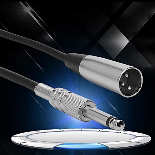 minifinker 6.35 mm muški na XLR ženski kabl, manje smetnji 30cm dužina mikrofonskog Adapterskog kabla za opremu za zvučnike