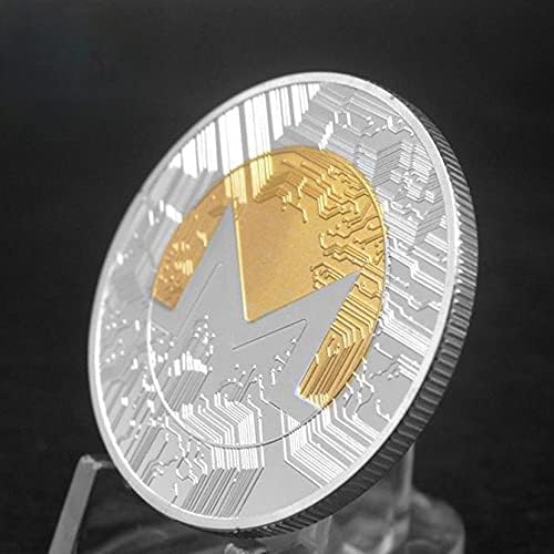Monero novčići kriptomični novčići fizički kripto kolekcionarski poklon srebrni kovanica kovanica