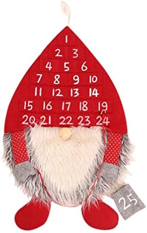 BESTOYARD Božić Advent Kalendar Božić Advent Kalendar švedski Gnome odbrojavanje kalendar Santa zid visi odbrojavanje kalendar Božić
