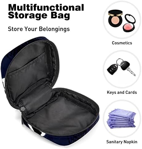 Oryuekan sanitarne vrećice za pohranu sa sanitarnim ubrusom, prijenosna torba za žene za žene djevojke menstrualne kupe, životinjski