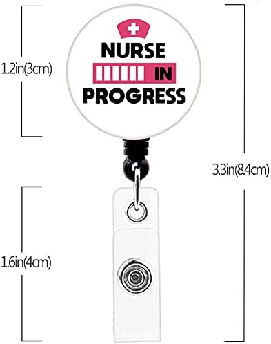 Rkvre medicinska sestra u toku medicinska sestra značka klip držači značke držači kartica medicinska sestra značka kolut uvlačenje