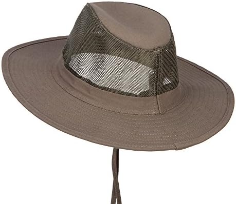 Jeanne Simmons muški muški pamučni safari šešir